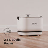 Xenon Smart Akıllı Otomatik Şarj Edilebilir Bataryalı Pet Su Sebili Kablosuz Su Şelalesi Ultra Sessiz Çelik Su Pınarı X8653
