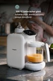 Xenon Smart Ek Gıdaya Geçiş Premium Seti (2'li) | 5'i 1 Arada Bebek Mama Robotu ve Şarjlı Taşınabilir Kettle 500 ml