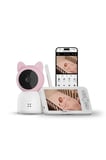 Uyku Takip Premium Seti (3'lü) | Monitörlü Pembe Bebek Kamerası 5 inç, 4.8 L Hava Nemlendirici ve Beyaz Gürültü Makinesi