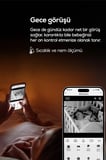 Uyku Takip Premium Seti (3'lü) | Monitörlü Mavi Bebek Kamerası 5 inç, 4.8 L Hava Nemlendirici ve Beyaz Gürültü Makinesi