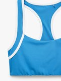 Slim Fit U Yaka Biyeli Sırt Detaylı Kolsuz Sporcu Sütyeni