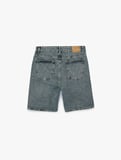 Pamuklu Normal Bel Straight Fit Jean Şort