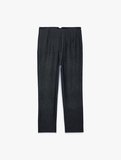 Slim Fit Düz Kısa Paça Viskon Karışımlı Cigarette Pantolon