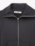 Pamuklu Uzun Kollu Cep Detaylı Slim Fit Fermuarlı Sweatshirt