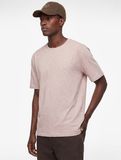 Pamuklu Kısa Kollu Bisiklet Yaka Basic Oversize Tişört