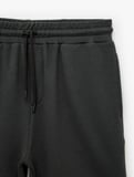 Modal Karışımlı Cepli Straight Fit Beli Bağcıklı Spor Şort