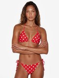 Koton X Sibil Çetinkaya - Bağlamalı Yanları İpli Puantiyeli Bikini Altı