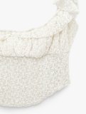 Koton X Sibil Çetinkaya - Fırfır Detaylı Kolsuz Dantel Crop Korse Büstiyer