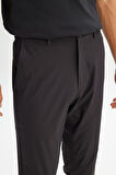 Regular Fit Normal Kesim Normal Bel Yan Cep Detaylı Siyah Casual Pantolon