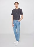 Wrangler Lacivert Erkek Slim Fit Denim Pantolon W12S005410 Texas Slim Jean Pantolon