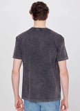 Wrangler Siyah Erkek Regular Fit Logo Baskılı T-Shirt W2610028001 Siyah T-Shirt