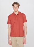 Wrangler Kiremit Erkek Regular Fit Logo Baskılı Polo T-Shirt W2610158222 Kiremit Polo T-Shirt