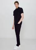 Wrangler Siyah Erkek Straight Denim Pantolon W12O021001 Siyah Denim Pantolon