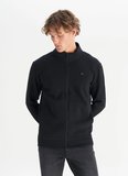Wrangler Dik Yaka Siyah Erkek Sweatshırt TW2520533001 Siyah Sweatshirt