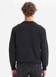 Wrangler Bisiklet Yaka Siyah Erkek Sweatshırt TW2520255001 Siyah Sweatshirt