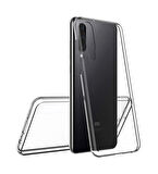 Xiaomi Mi 9 SE Uyumlu Ön Arka 360 Tam Koruma Şeffaf Soft Silikon Kılıf