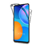 Huawei P Smart 2021 Uyumlu Ön Arka 360 Tam Koruma Şeffaf Soft Silikon Kılıf