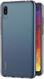 Huawei Y6 2019 Uyumlu Ön Arka 360 Tam Koruma Şeffaf Soft Silikon Kılıf