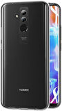 Huawei Mate 20 Lite Uyumlu Ön Arka 360 Tam Koruma Şeffaf Soft Silikon Kılıf