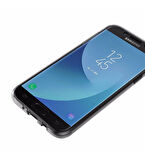 Samsung Galaxy A7 2016 Uyumlu Ön Arka 360 Tam Koruma Şeffaf Soft Silikon Kılıf