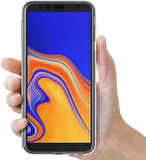 Samsung Galaxy J4 Uyumlu Ön Arka 360 Tam Koruma Şeffaf Soft Silikon Kılıf