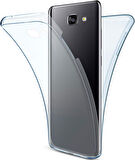 Samsung Galaxy A5 2017 Uyumlu Ön Arka 360 Tam Koruma Şeffaf Soft Silikon Kılıf