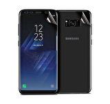 Samsung Galaxy S8 Plus ile Uyumlu Ön Arka Koruma Full Body Jelatin