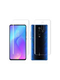 Xiaomi Mi 9T ile Uyumlu Ön Arka Koruma Full Body Jelatin