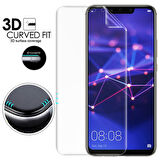 Huawei Mate 20 Lite ile Uyumlu Ön Arka Koruma Full Body Jelatin