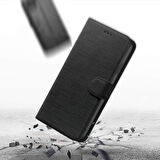 Xiaomi Redmi Note 7 Uyumlu Kapaklı Tam Korumalı Kumaş Kılıf