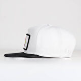 No Control Logolu Siyah-Beyaz Hip Hop Şapka