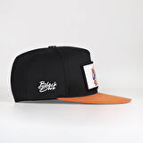 Gamer Logolu Kiremit-Siyah Hip Hop Şapka