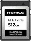 RENICE 512GB Profesyonel CFexpress Tip B Hafıza Kartı