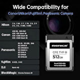 RENICE 512GB Profesyonel CFexpress Tip B Hafıza Kartı