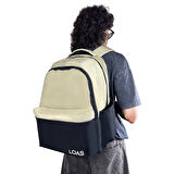 Loas L-EDU21 Krem Renk Okul Çantası/Sırt Çantası