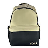 Loas L-EDU21 Krem Renk Okul Çantası/Sırt Çantası