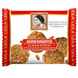 Leila Elma & Tarçın Badem Kurabiye 40 Gr x 3 Adet 