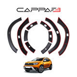 Dacia Duster 2018-2024 Yıl Aralığı Uyumlu Çamurluk Dodik 8 Parça