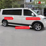 Volkswagen Transporter T5 2009-2014 Yıl Aralığı Uyumlu Uzun Şase Çift Sürgü Dodik Seti 11 Parça