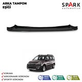 Peugeot Partner Tepee 2015-2018 Yıl Aralığı Uyumlu Arka Tampon Eşiği Parlak