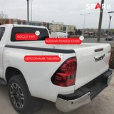Toyota Hilux 2021- Yılı ve Sonrası Uyumlu Kasa Kenar Koruma 2 Parça