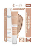 Lekeli Ciltler İçin Cilt Tonu Eşitleyici BB Krem ,SPF 50 + 40 ml – Orta / Koyu Ton
