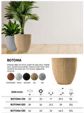 BOSTANN DEKORATİF SAKSI - BOTONIA 010 - 13L - GRİ