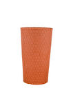 BOSTANN DEKORATİF SAKSI - PETRA 100 - 20L - KAHVERENGİ