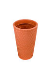 BOSTANN DEKORATİF SAKSI - PETRA 100 - 20L - KAHVERENGİ