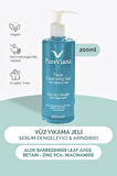 Yüz Temizleme Jeli 200ML – Aloe Vera + Niacinamide + Bha – Siyah Nokta & Akne Karşıtı, Gözenek Temizleyici