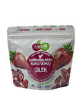 FairDry Çilek Dilim, Freeze Dried, Dondurularak Kurutulmuş, Meyve Kurusu, Katkısız, Çıtır Meyve Cipsi