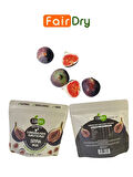 FairDry Siyah İncir Dilim, Freeze Dried, Dondurularak Kurutulmuş, Meyve Kurusu, Katkısız, Çıtır Meyve Cipsi
