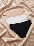 LCW DREAM Pembe Düz Bikini Külot 3'lü