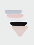 LCW Young Pembe Baskılı Bikini Külot 5'li